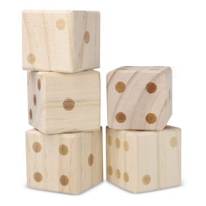 Jeu de dés géant en bois InSide Out 3