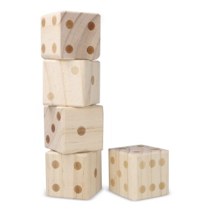 Jeu de dés géant en bois InSide Out 4