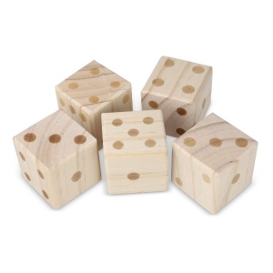 Jeu de dés géant en bois InSide Out 5