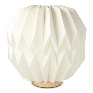 Lampe LED en papier pliable Coollux Luna 25cm, inspirée de l'Origami 5