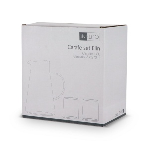 Carafe InSideOut Elin avec 2 verres 3