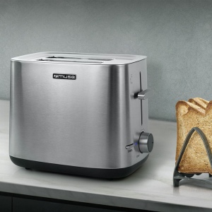 MS-115-Muse Grille-pain en acier inoxydable 8