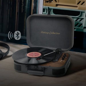 MT-207-Tourne disque Vintage avec sortie BT 10