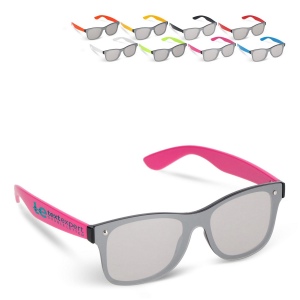 Lunettes de soleil Justin R-PC avec uni-lentilles miroir UV400