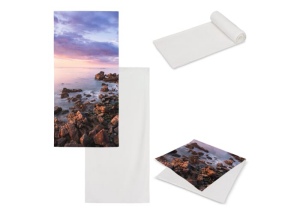 Serviette double face sublimation 100 x 180 cm 400 g/m²