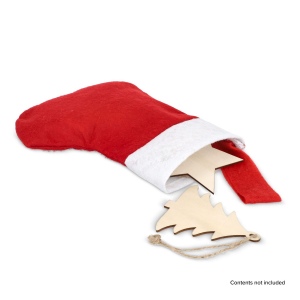 Bas de Noël en feutre 20 cm 4