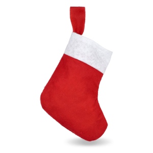 Bas de Noël en feutre 20 cm 2