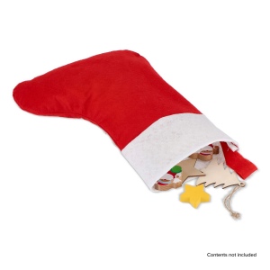 Bas de Noël en feutre 40 cm 4