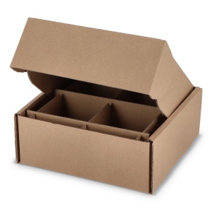 Boîte cadeau personnalisée pour 4 mugs 24.3 x 24.3 x 9.9 cm 5
