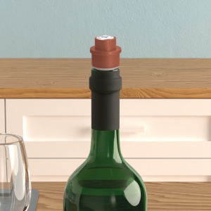 BOUCHON DE BOUTEILLE AVEC POMPE VIDE D'AIR, POMPE A VIN 9