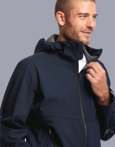 Blouson Coupe-Vent 2,5 couches, en polyester recyclé unisexe imperméable Made in France 5