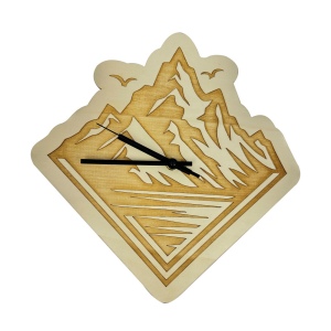 Pendules en bois naturel « BOULEAU »