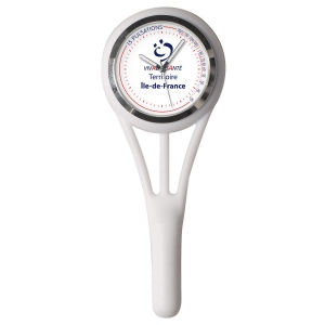 Montre infirmière PULSE blanche