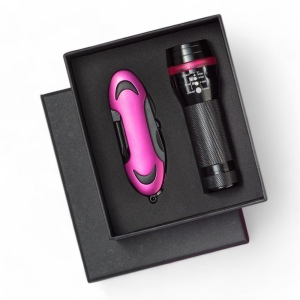 Set Colorado I : lampe torche LED et couteau de poche 9