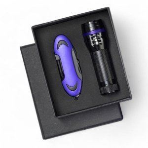 Set Colorado I : lampe torche LED et couteau de poche 10