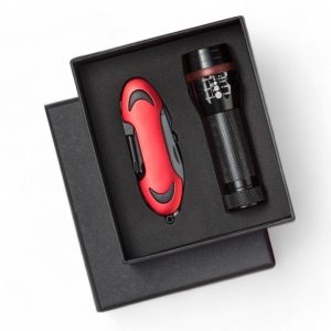 Set Colorado I : lampe torche LED et couteau de poche 4