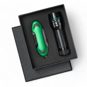 Set Colorado I : lampe torche LED et couteau de poche 6