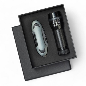 Set Colorado I : lampe torche LED et couteau de poche 8