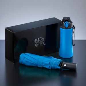 Primo Everyday Set : bouteille d’eau 550 ml et parapluie entièrement automatique Harvard 7