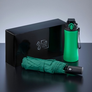 Primo Everyday Set : bouteille d’eau 550 ml et parapluie entièrement automatique Harvard 10