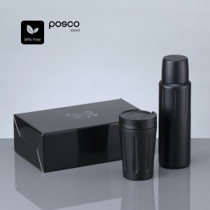 Scandic Set : mug isotherme 350 ml et thermos 750 ml 2