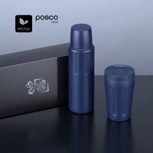 Scandic Set : mug isotherme 350 ml et thermos 750 ml 4