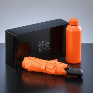 Active Set : bouteille isotherme 500 ml et parapluie automatique 3