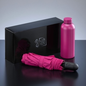 Active Set : bouteille isotherme 500 ml et parapluie automatique 5