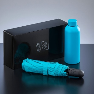 Active Set : bouteille isotherme 500 ml et parapluie automatique 8