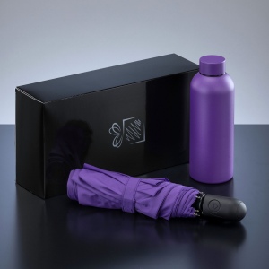 Active Set : bouteille isotherme 500 ml et parapluie automatique 6