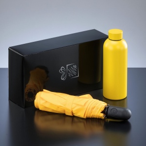 Active Set : bouteille isotherme 500 ml et parapluie automatique 2