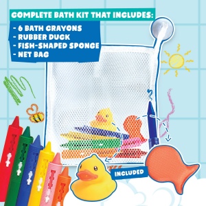 BATH CRAYONS. Jouets éducatifs pour enfants 5