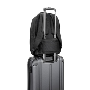 YANGON BPACK. Sac à dos antivol, en twill avec revêtement hydrofuge et polyester recyclé haute densité 600D, pour ordinateur portable de 17. 3" 7