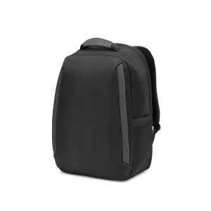 YANGON BPACK. Sac à dos antivol, en twill avec revêtement hydrofuge et polyester recyclé haute densité 600D, pour ordinateur portable de 17. 3" 2