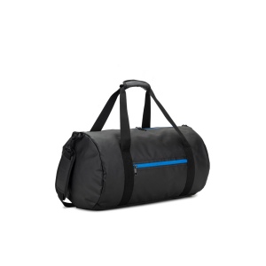 OSASCO SPORT. Sac de sport cylindrique en polyester recyclé haute densité 600D avec compartiment latéral pour les chaussures 3