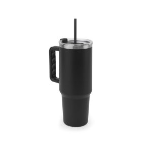 JOYNER XL. Grand gobelet de voyage en acier inoxydable (91% recyclé) avec double paroi isolée sous vide et finition mate 1300 mL 2