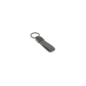 RAVEN. Porte-clés de forme rectangulaire en métal et pet recyclé (30% recyclé) 2