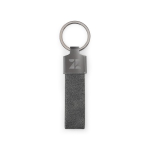 VAUGHN. Set composé d'un porte-cartes et d'un porte-clés, tous deux en métal et polyester recyclé (30% rPET) 3