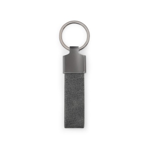 VAUGHN. Set composé d'un porte-cartes et d'un porte-clés, tous deux en métal et polyester recyclé (30% rPET) 4