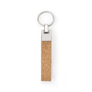 EVANS. Set composé d'un stylo à bille et d'un porte-clés, tous deux en métal et en liège 3