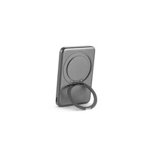 WARSHEL 5. Batterie nomade magnétique de 5 000 mAh avec chargeur sans fil ultrarapide de 15 W en ABS recyclé (100 % rABS) avec support 10