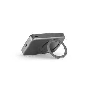 WARSHEL 10. Batterie nomade magnétique de 10 000 mAh avec chargeur sans fil ultrarapide de 15 W en ABS recyclé (100 % rABS) avec support 8