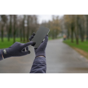 BURROW. Gants en polyester recyclé (100% rPET), avec embouts tactiles 5