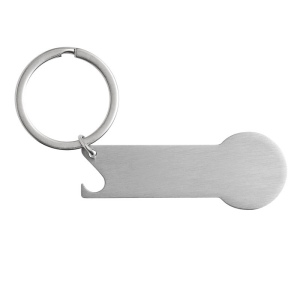Porte clés décapsuleur jeton NO COIN 3
