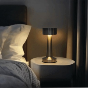 Lampe de table en acier inoxydable MUSHROOM 12
