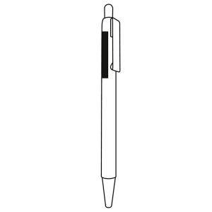 Stylo à bille en aluminium ALLEGRO 24