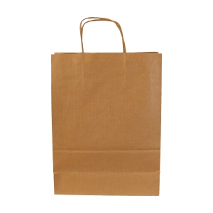 Sac papier kraft anses torsadées 3