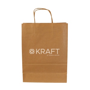 Sac papier kraft anses torsadées 4