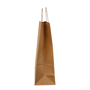 Sac papier kraft anses torsadées 5