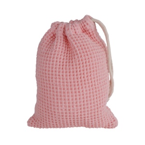 Petit pochon coton nid d'abeille 8